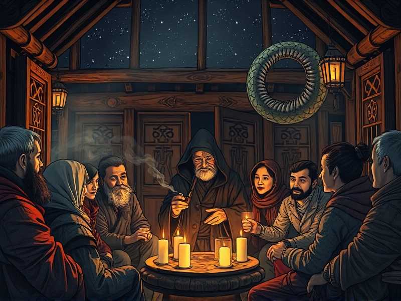 午夜客栈民间故事恐怖悬疑灵异福海讲书多人有声剧