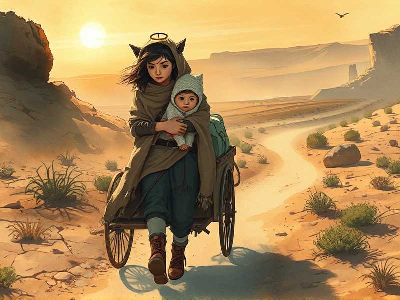 逃荒！带着空间在逃荒路上养崽_畅销逃荒种田文_啊呀二小姐有声先生领衔演播