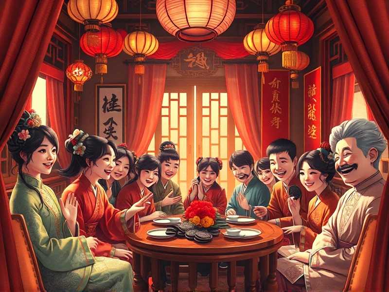 吉祥纹莲花楼糖醋奥利奥多人有声剧