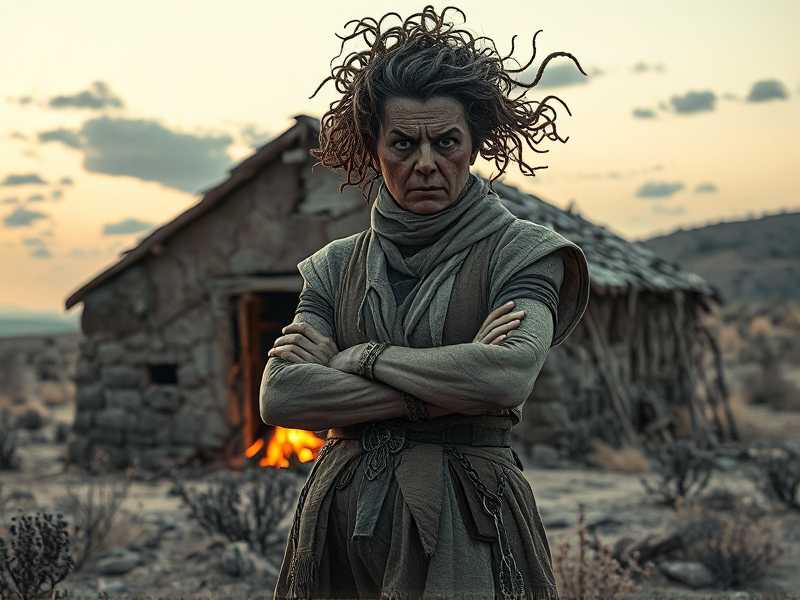 穿到荒年后，我成了极品恶婆婆