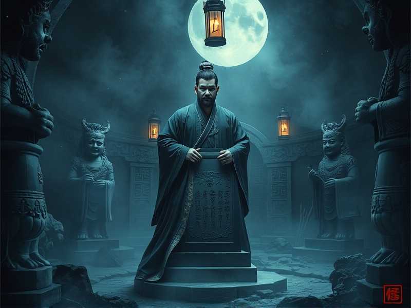 崔老道捉妖之夜闯董妃坟 初田天 40回