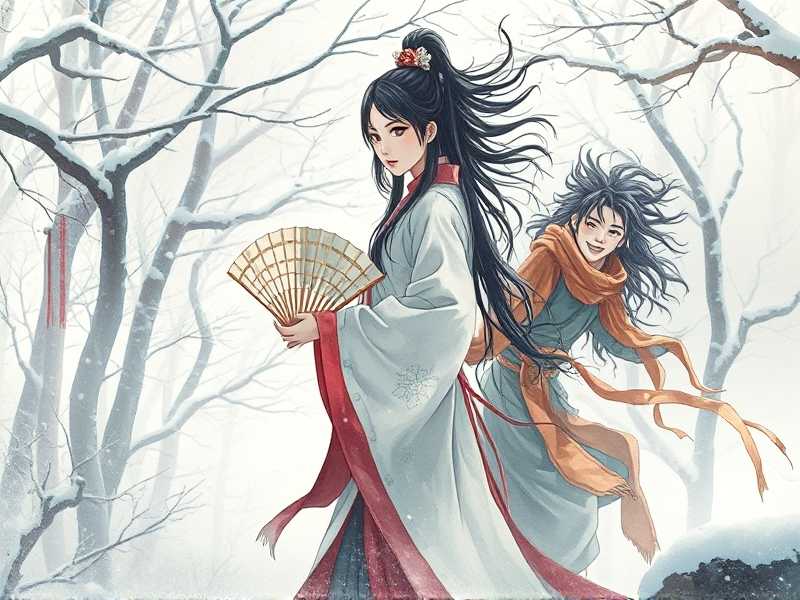 她自昆仑来丨武侠仙侠丨大女主丨江湖儿女情丨冬菱扇&疯了的沣领衔演播_多人有声剧